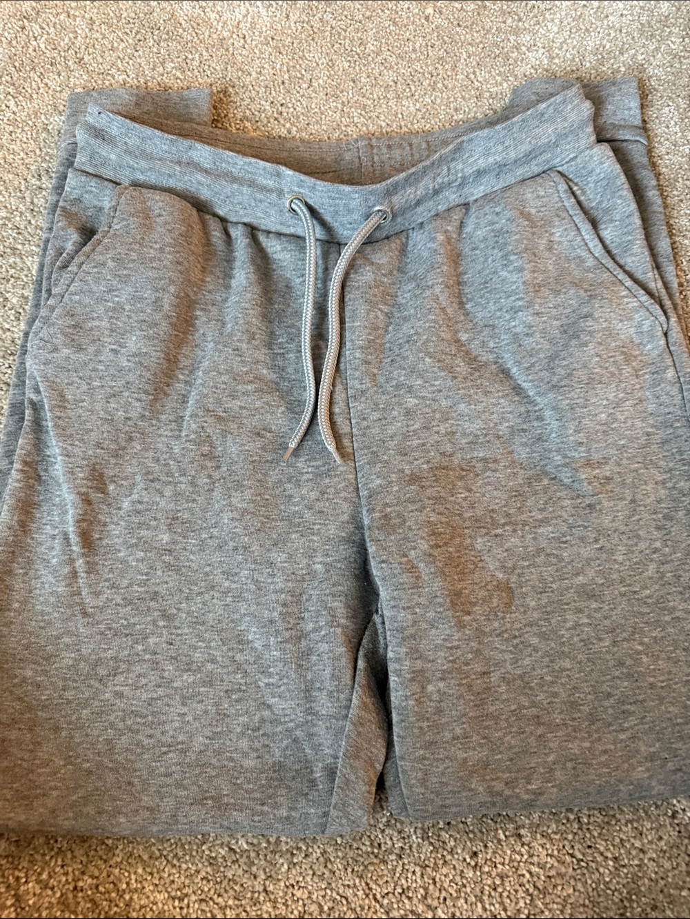 Classic Grey Drawstring Sweatshorts